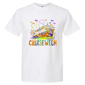 Happy Halloween Cruiseween Pumpkin Spooky Cruise Squad Meaningful Gift Garment-Dyed Heavyweight T-Shirt