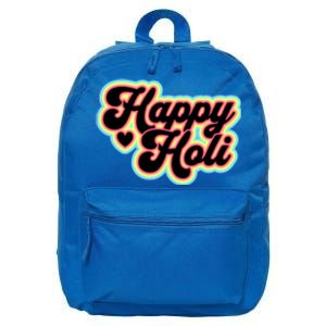 Happy Holi Cute Gift Color India Hindu Gift 16 in Basic Backpack