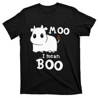 Hilarious Halloween Cow Costume Spooky Moo T-Shirt