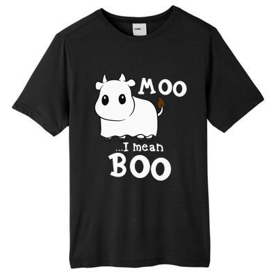 Hilarious Halloween Cow Costume Spooky Moo Tall Fusion ChromaSoft Performance T-Shirt