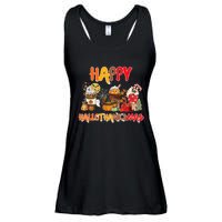 Happy Hallothanksmas Coffee Ladies Essential Flowy Tank