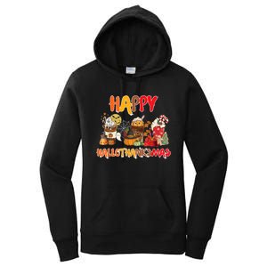 Happy Hallothanksmas Coffee Women's Pullover Hoodie