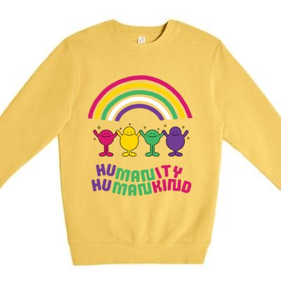 Hunity Hukind Cute Gift Premium Crewneck Sweatshirt