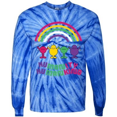 Hunity Hukind Cute Gift Tie-Dye Long Sleeve Shirt