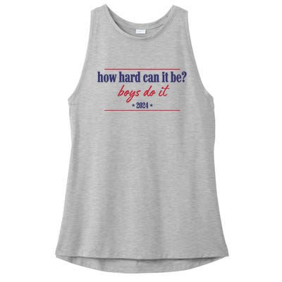 How Hard Can It Be Boy Do It 2024 Ladies PosiCharge Tri-Blend Wicking Tank