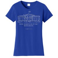 How Hard Can It Be Boys Do It 2024 Funny Election White House Women's T-Shirt