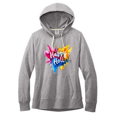 Happy Holi Color India Hindu Gifts Women's Fleece Hoodie