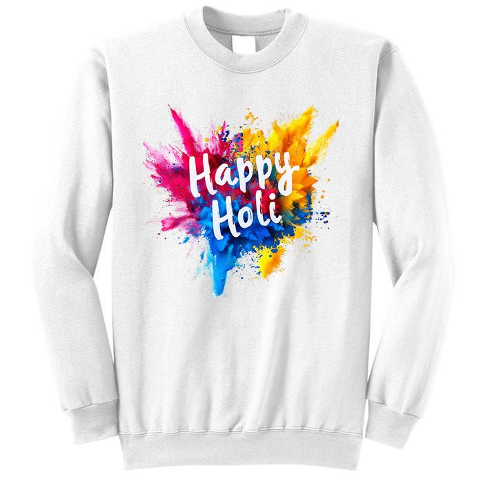 Happy Holi Color India Hindu Gifts Sweatshirt