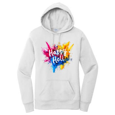 Happy Holi Color India Hindu Gifts Women's Pullover Hoodie