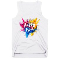 Happy Holi Color India Hindu Gifts Tank Top