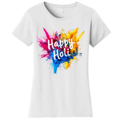 Happy Holi Color India Hindu Gifts Women's T-Shirt