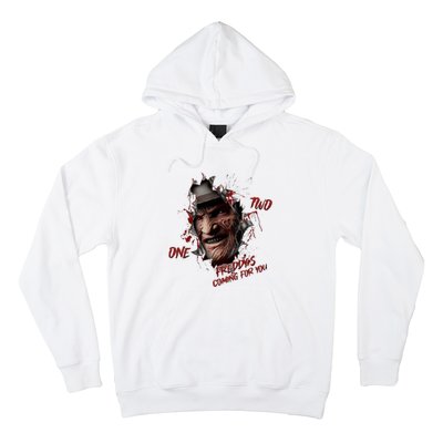 Halloween Horror Character Friends Coming For You Freddy Hoodie