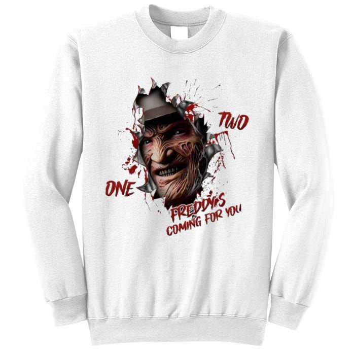 Halloween Horror Character Friends Coming For You Freddy Sweatshirt