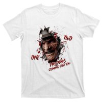 Halloween Horror Character Friends Coming For You Freddy T-Shirt