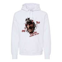 Halloween Horror Character Friends Coming For You Freddy Premium Hoodie