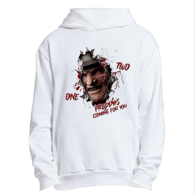 Halloween Horror Character Friends Coming For You Freddy Urban Pullover Hoodie