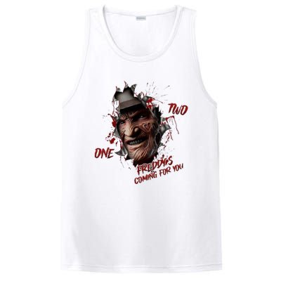 Halloween Horror Character Friends Coming For You Freddy PosiCharge Competitor Tank