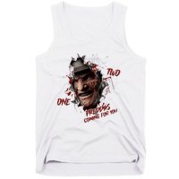 Halloween Horror Character Friends Coming For You Freddy Tank Top