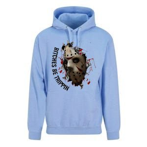 Halloween Horror Character Bitches Be Trippin Jason Unisex Surf Hoodie