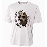 Halloween Horror Character Bitches Be Trippin Jason Cooling Performance Crew T-Shirt