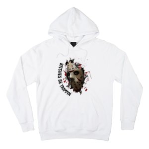 Halloween Horror Character Bitches Be Trippin Jason Hoodie