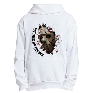 Halloween Horror Character Bitches Be Trippin Jason Urban Pullover Hoodie