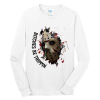 Halloween Horror Character Bitches Be Trippin Jason Tall Long Sleeve T-Shirt