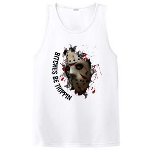 Halloween Horror Character Bitches Be Trippin Jason PosiCharge Competitor Tank