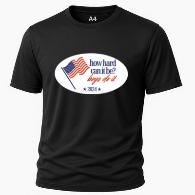 How Hard Can It Be Do It Sticker Cooling Performance Crew T-Shirt