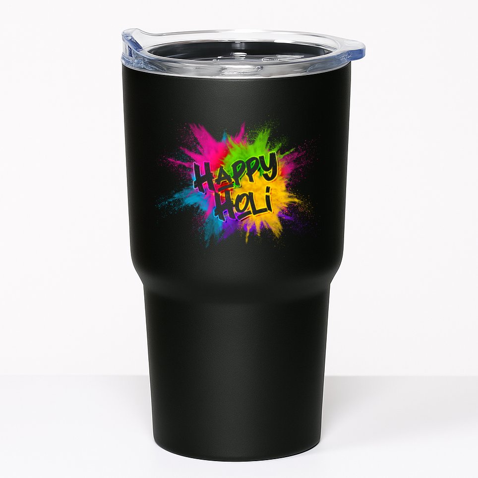 Happy Holi Celebrate Hindu Holiday Tumbler