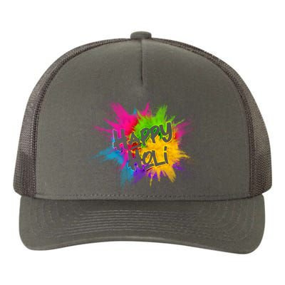 Happy Holi Celebrate Hindu Holiday Yupoong Adult 5-Panel Trucker Hat