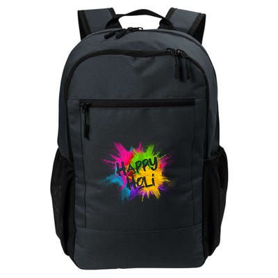 Happy Holi Celebrate Hindu Holiday Daily Commute Backpack