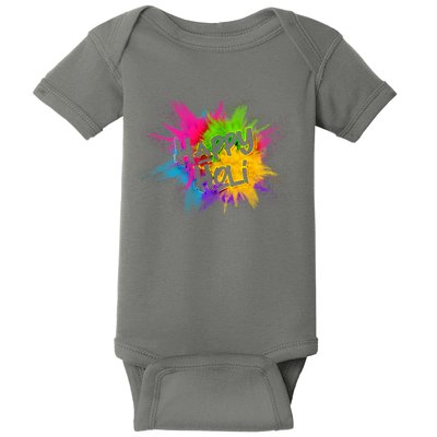 Happy Holi Celebrate Hindu Holiday Baby Bodysuit