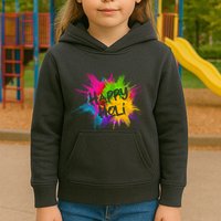 Happy Holi Celebrate Hindu Holiday Kids Hoodie