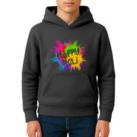 Happy Holi Celebrate Hindu Holiday Kids Hoodie