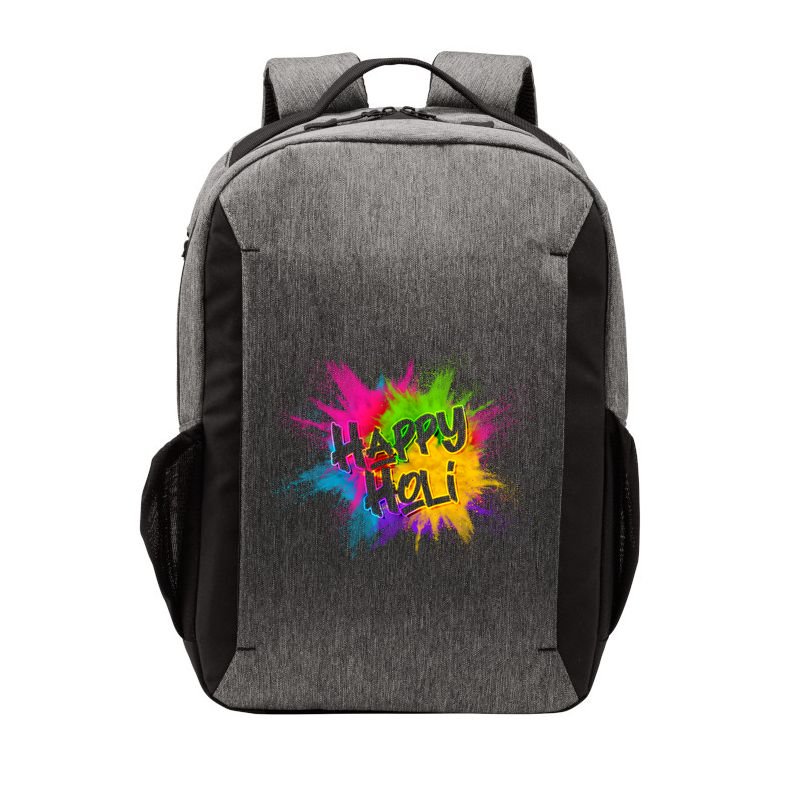 Happy Holi Celebrate Hindu Holiday Vector Backpack