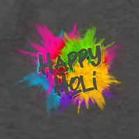 Happy Holi Celebrate Hindu Holiday Vector Backpack