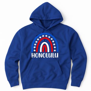 Honolulu Hawaii Cool Gift I Love Honolulu Hawaii Usa Gift Hoodie