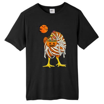 Hilarious Halloween Costume for Farmers Chicken Mummy Tall Fusion ChromaSoft Performance T-Shirt