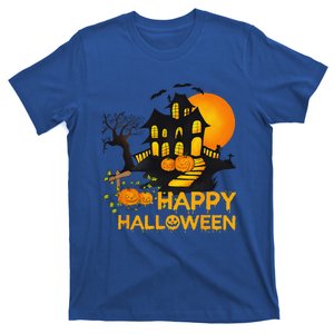 Happy Halloween Costumes Funny Pumpkins House Funny Funny T-Shirt