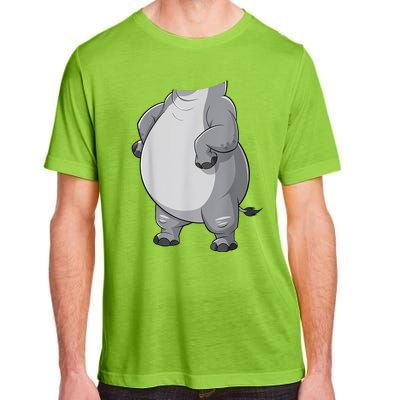 Hippo Hippopotamus Costume Adult ChromaSoft Performance T-Shirt