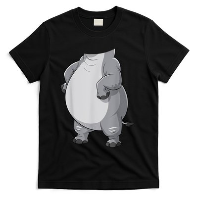 Hippo Hippopotamus Costume T-Shirt