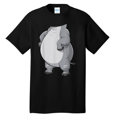 Hippo Hippopotamus Costume Tall T-Shirt