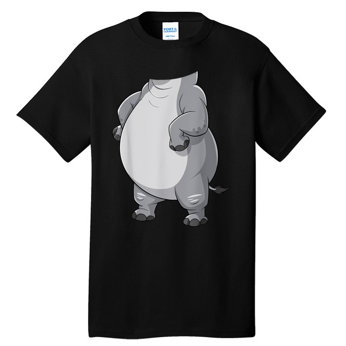 Hippo Hippopotamus Costume Tall T-Shirt