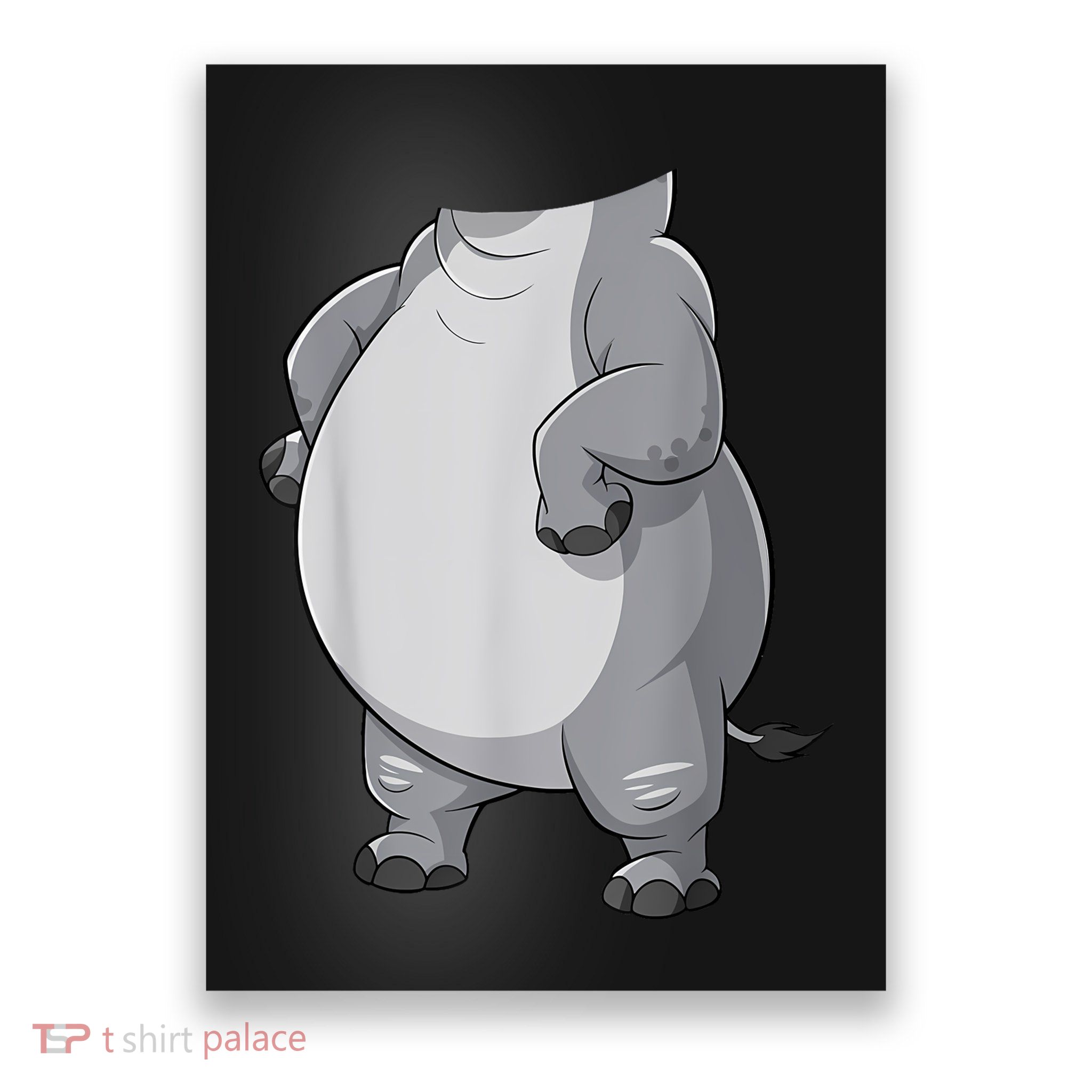 Hippo Hippopotamus Costume Poster