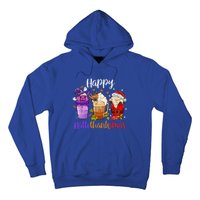 Happy Hallothanksmas Coffee Latte Halloween Thanksgiving Great Gift Hoodie