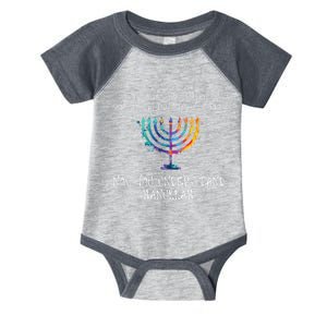 Happy Hanukkah Chanukah - Cellphone Meme - Funny Jewish Gifts Infant Baby Jersey Bodysuit