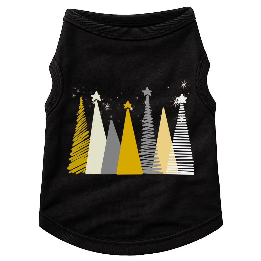 Happy Holidays Christmas Tree Festive Doggie Tank