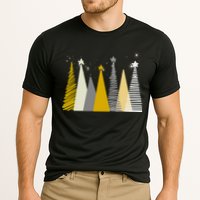Happy Holidays Christmas Tree Festive Cooling Performance Crew T-Shirt