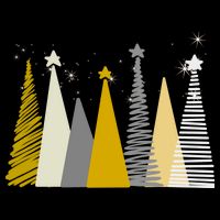 Happy Holidays Christmas Tree Festive Cooling Performance Crew T-Shirt